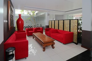 Sala de estar en el lobby