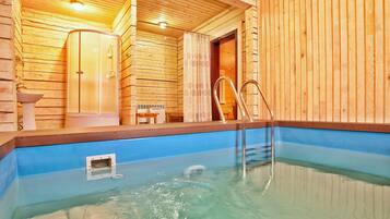Mökki, sauna (with Pool) | Yksityinen uima-allas