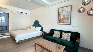 Deluxe-dobbeltværelse (3B) | Skrivebord, lydisolering, gratis Wi-Fi, sengetøj