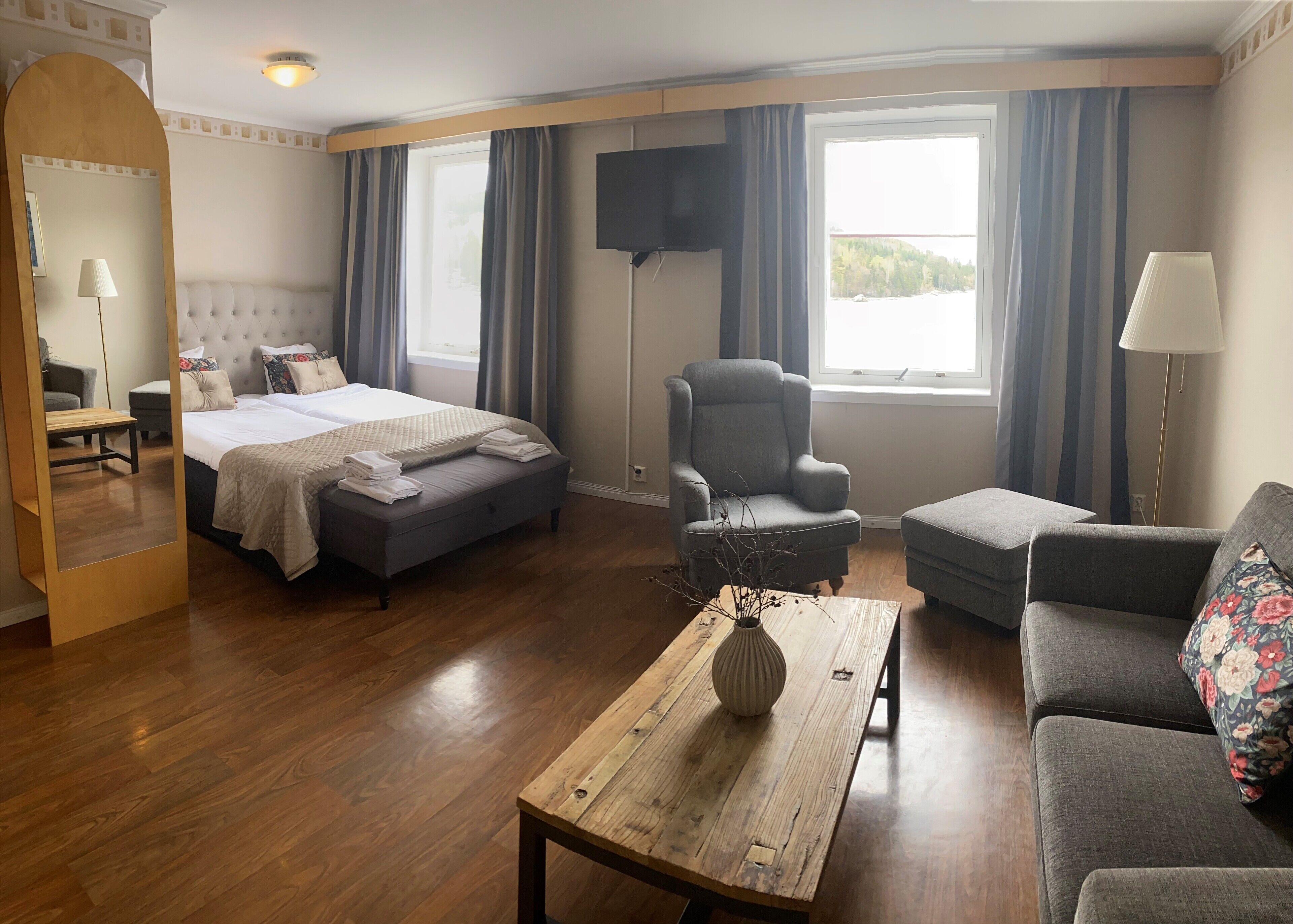 superior double or twin room | blackout curtains, iron/ironing board, free cots/infant beds