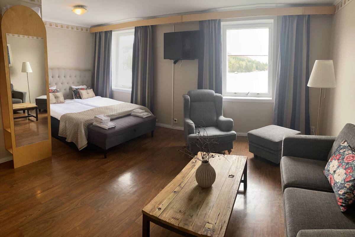 superior double or twin room | blackout curtains, iron/ironing board, free cots/infant beds