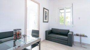 Apartment, 2 Bedrooms | Living area - Urban Penthouse -360 view of Athens (Zografos)