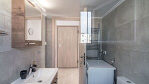 Apartment, 2 Bedrooms | Bathroom - Urban Penthouse -360 view of Athens (Zografos)