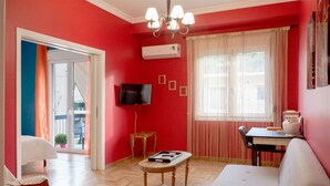 Living area - Casa de colores next to the metro (Kaisariani)