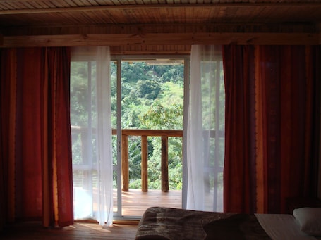 Triple Room | Balcony view. Au Domnatur