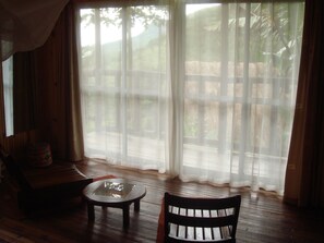 1 bedroom, individually furnished, blackout curtains, bed sheets