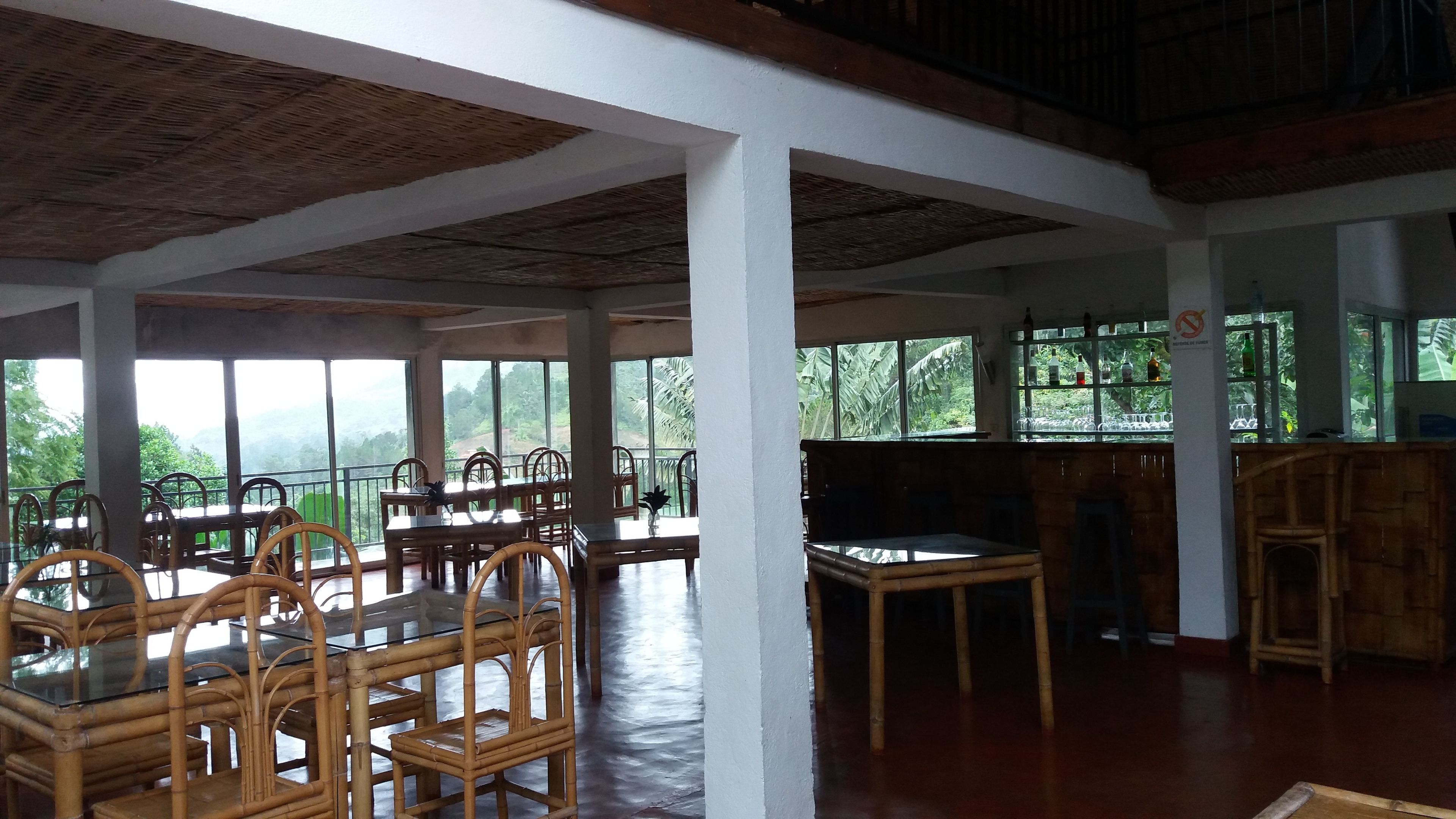 breakfast, lunch served; local and international cuisine, garden views