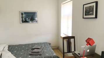 1 chambre, bureau, Wi-Fi gratuit, draps fournis