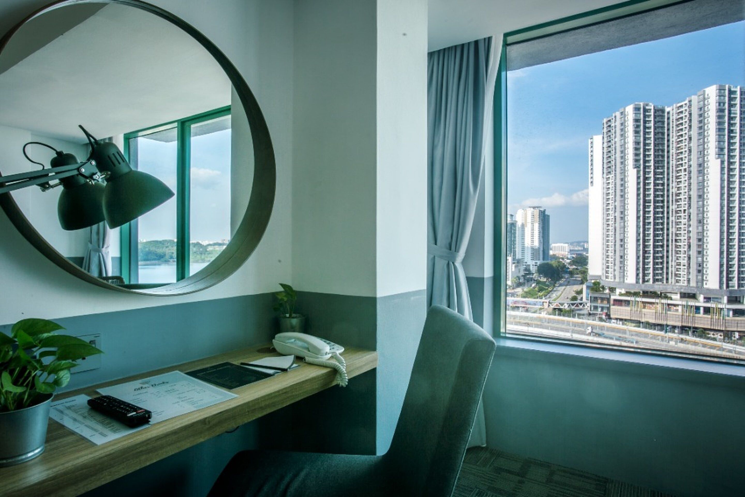 deluxe king room | view from room