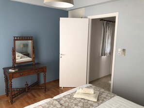 Apartment, 2 Bedrooms | 2 bedrooms, hypo-allergenic bedding, desk, laptop workspace