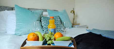 2 bedrooms, premium bedding, Tempur-Pedic beds, individually decorated