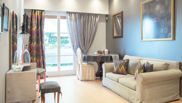 อพาร์ทเมนท์, 1 ห้องนอน | บริเวณนั่งเล่น