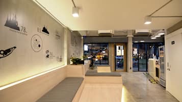 Sala de estar en el lobby