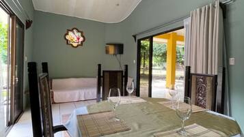 Las Quintas Luna, House, 2 Bedroom, Garden View | Living room | 32-inch Smart TV with cable channels, TV