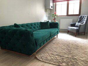 Apartment, 1 Schlafzimmer | Wohnzimmer | LCD-Fernseher