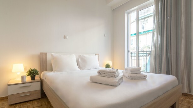 Apartment | 1 bedroom, WiFi (free), bed sheets - Soula's apm 5' mins to the metro (Athens)