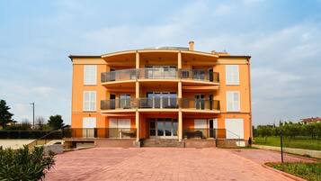 Fassade der Unterkunft