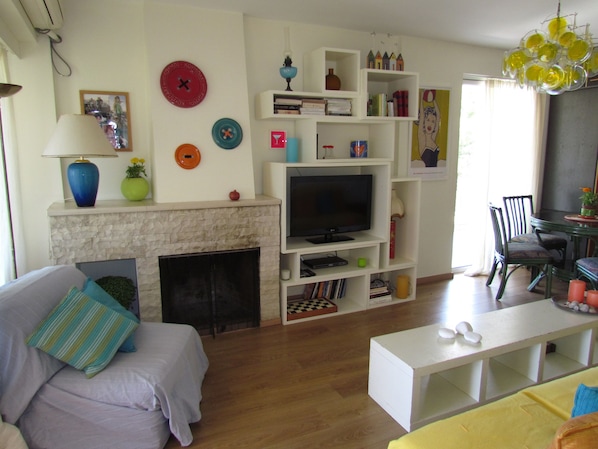 Apartment, 2 Bedrooms | Living area | Flat-screen TV