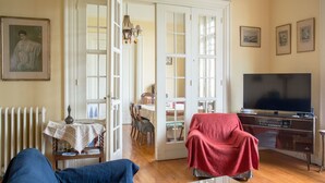 Apartment, 3 Bedrooms | Living area - 1930 neoclassical apt - heart of Athens (Athens)