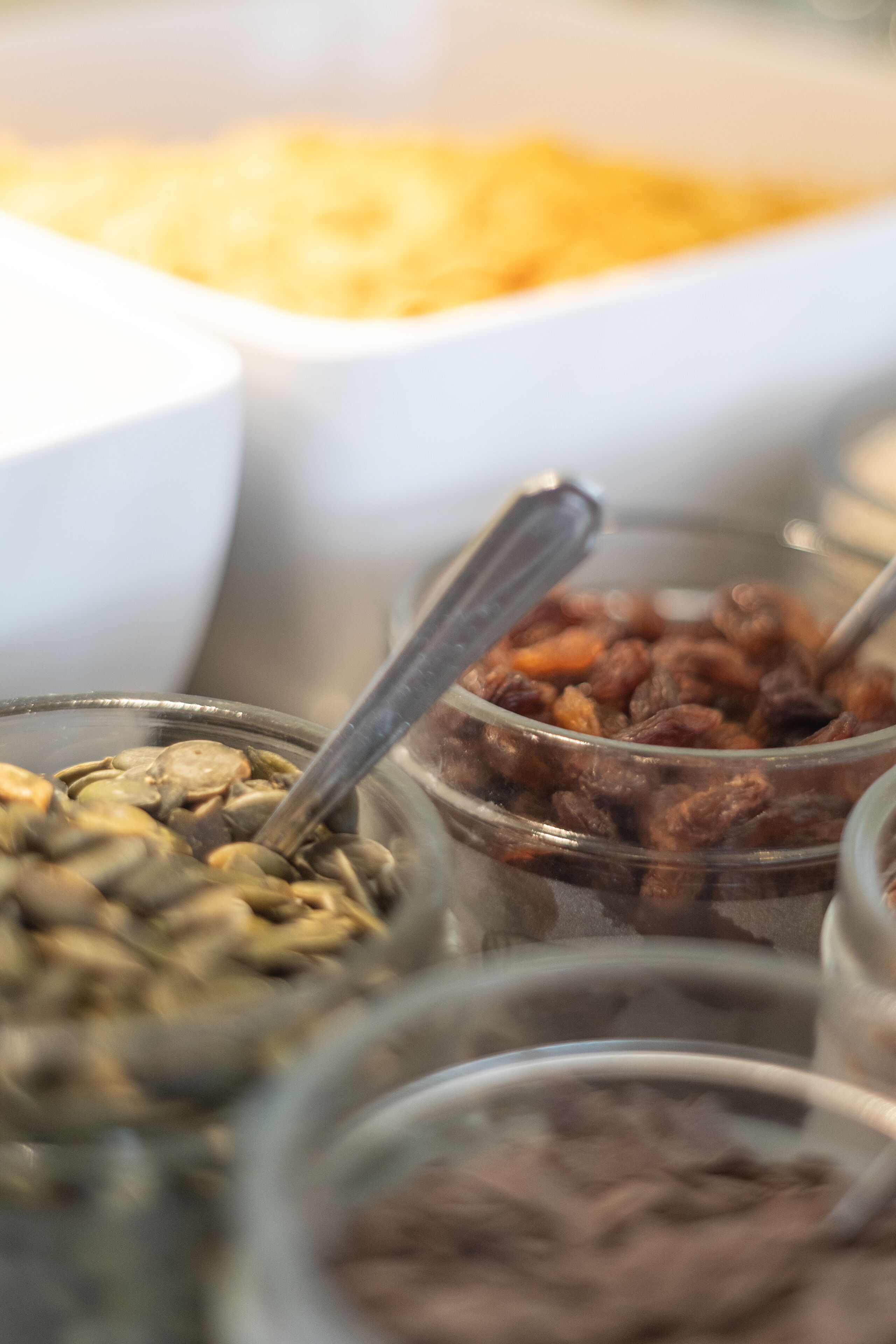 daily buffet breakfast for a fee