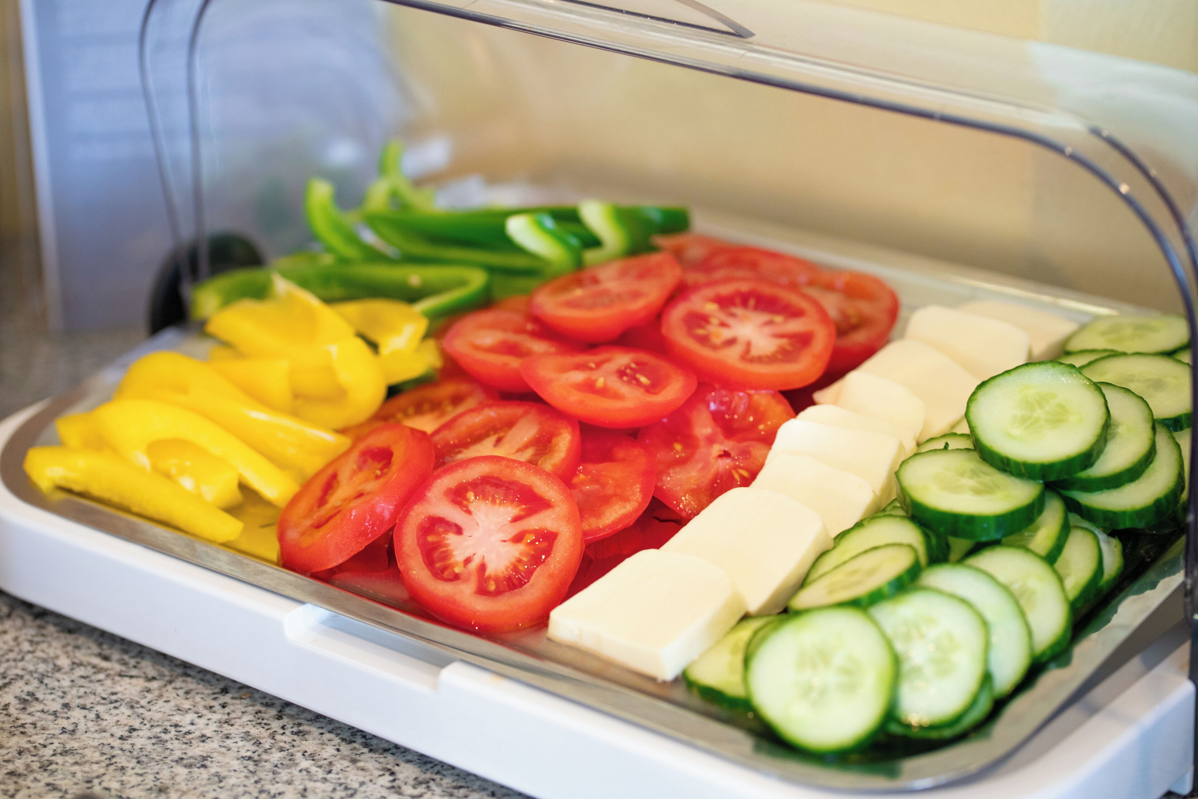 daily buffet breakfast for a fee