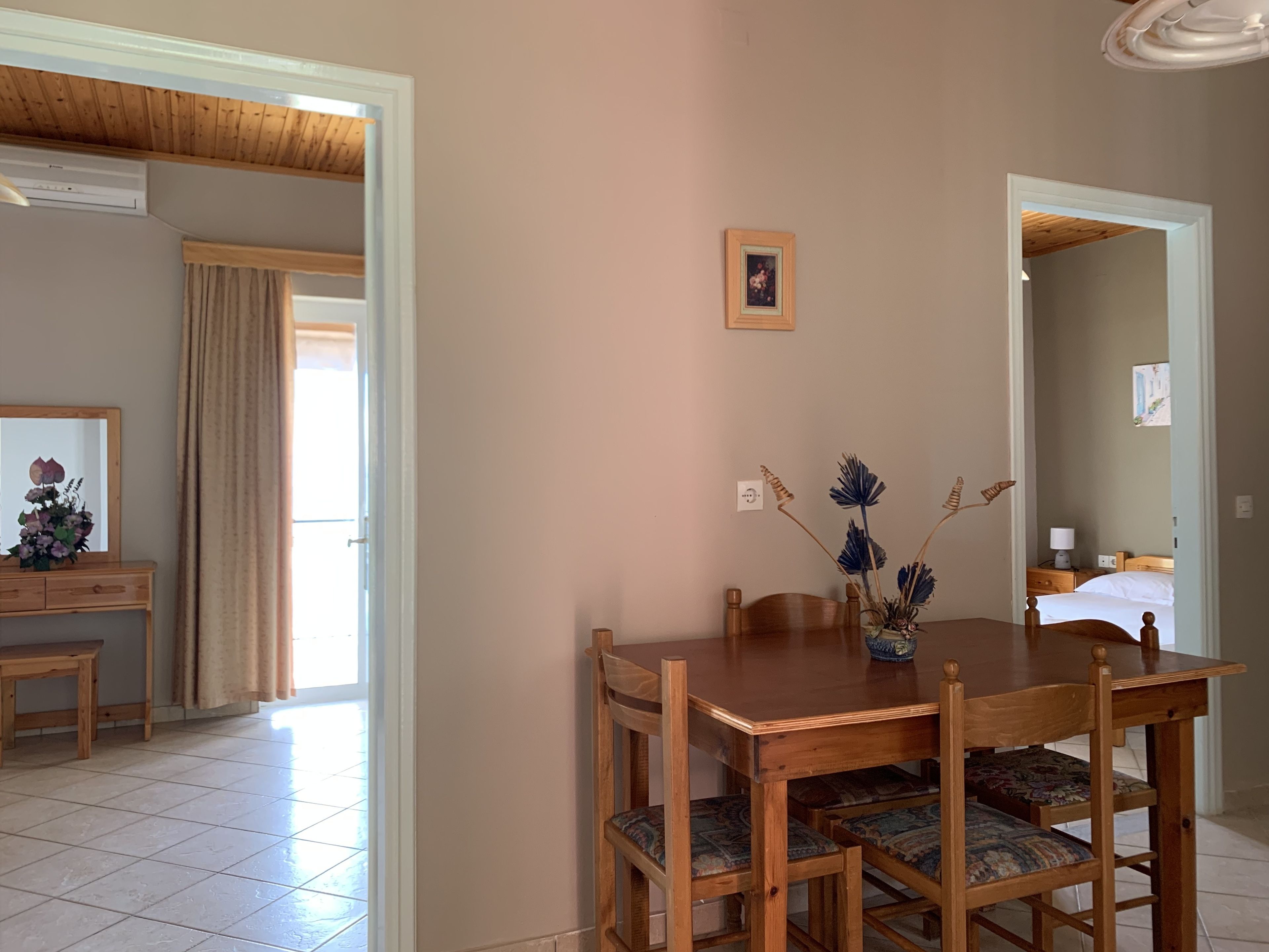 Apartment, 2 Bedrooms, Sea View | Living area | Flat-screen TV
