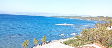 Vista a la playa o al mar