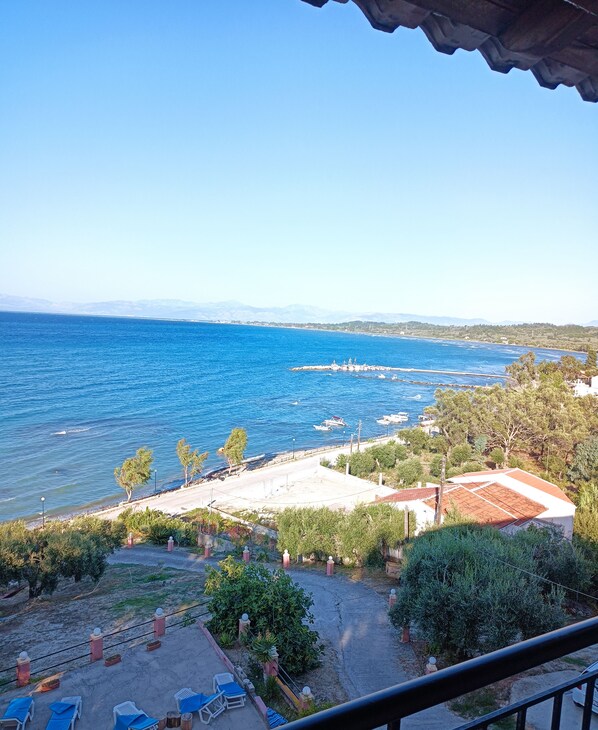 Vue sur la plage/l’océan