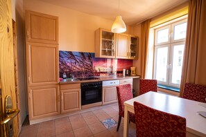 Deluxe-Apartment, eigenes Bad (Mecklenburg) | Eigene Küche