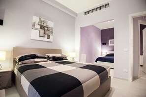 Chambre Double, salle de bains commune