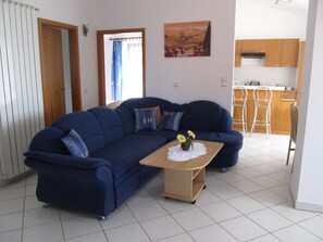 Apartment, 3 Bedrooms | Living area - Apartment Stipo A5 (Medulin)