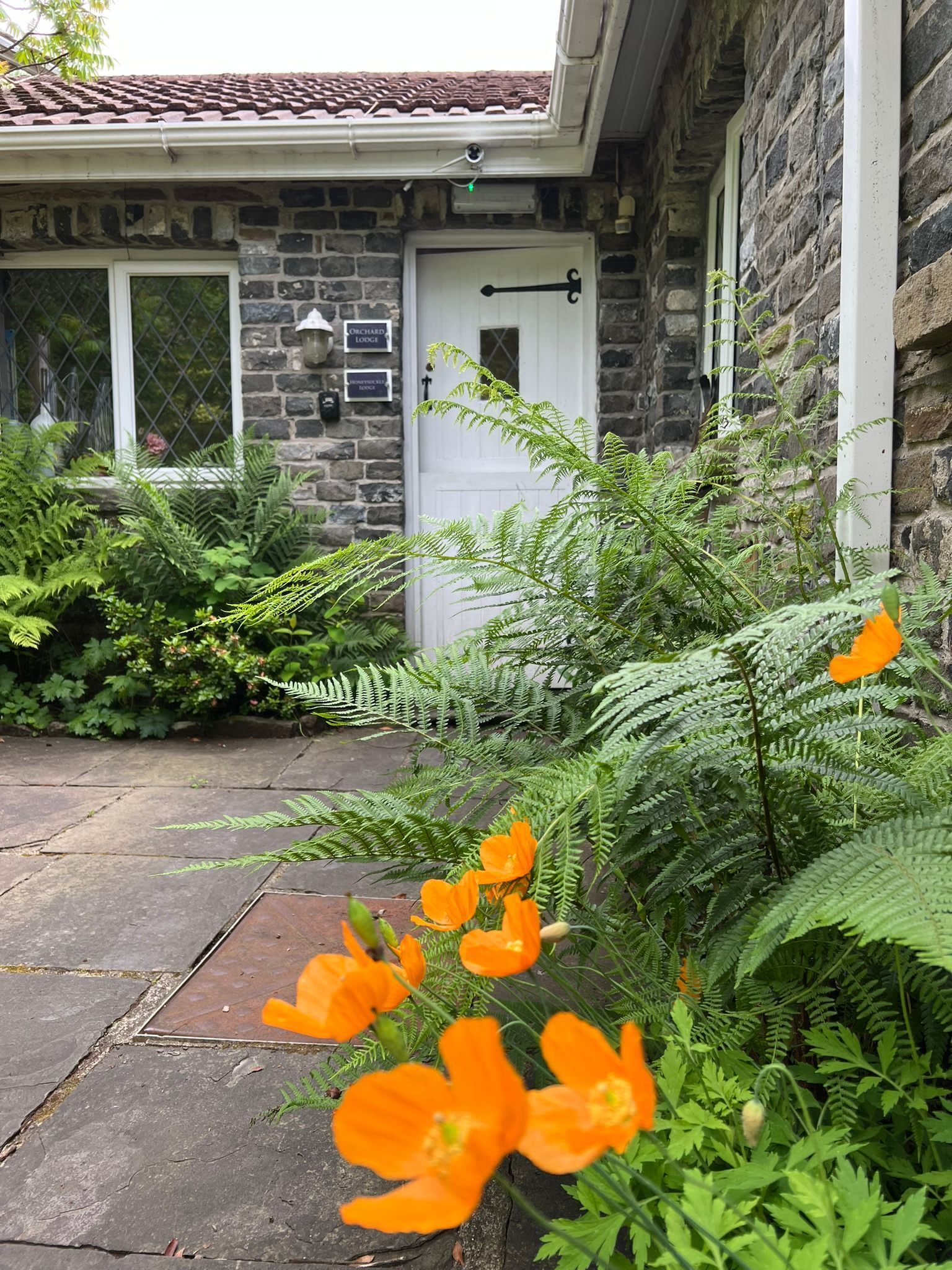 Voorkant van accommodatie