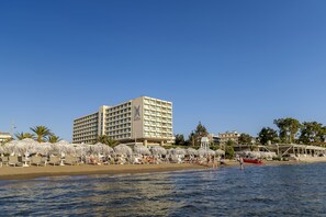 En la playa 