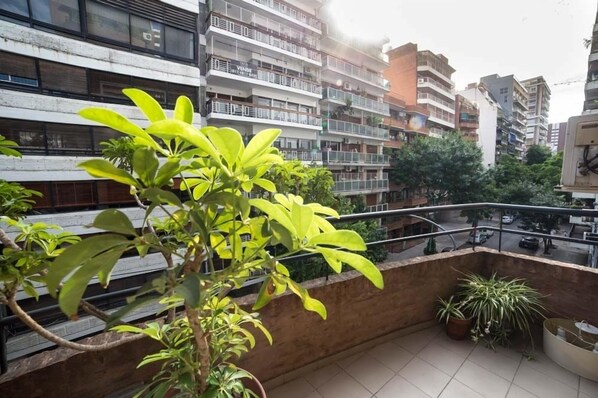 Balcony view - Soldado de la Independencia & Gorostiaga (Buenos Aires)
