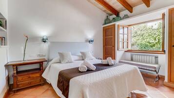 Standard Double Room, Shared Bathroom, Garden View | Cadar kapas Mesir, peralatan tempat tidur premium, gebar bulu kapas