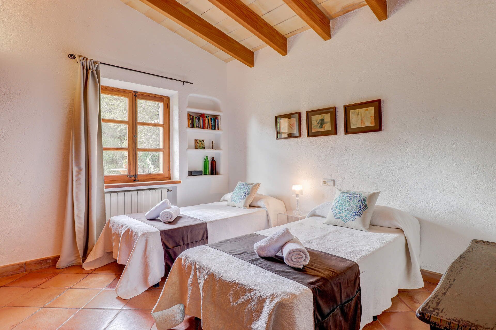 Standard Double or Twin Room, Garden View | Egyptian cotton sheets, premium bedding, down duvets, Tempur-Pedic beds