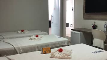 Minibar, individually furnished, desk, laptop workspace