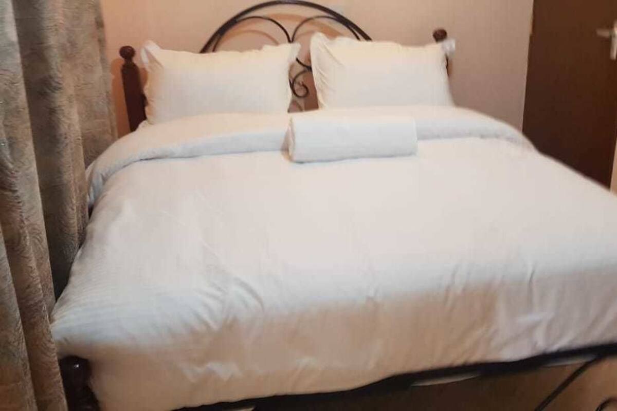 Individually decorated, individually furnished, desk, laptop workspace