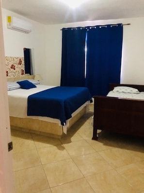 Family Double Room, 1 Bedroom, Courtyard View