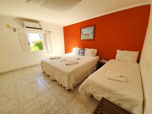 Blackout drapes, rollaway beds, free WiFi, bed sheets