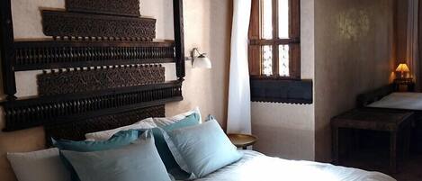 Senior Suite | Desk, blackout drapes, iron/ironing board, free WiFi