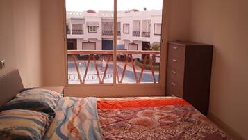 Apartemen | 2 kamar tidur, Wi-Fi gratis, dan seprai linen