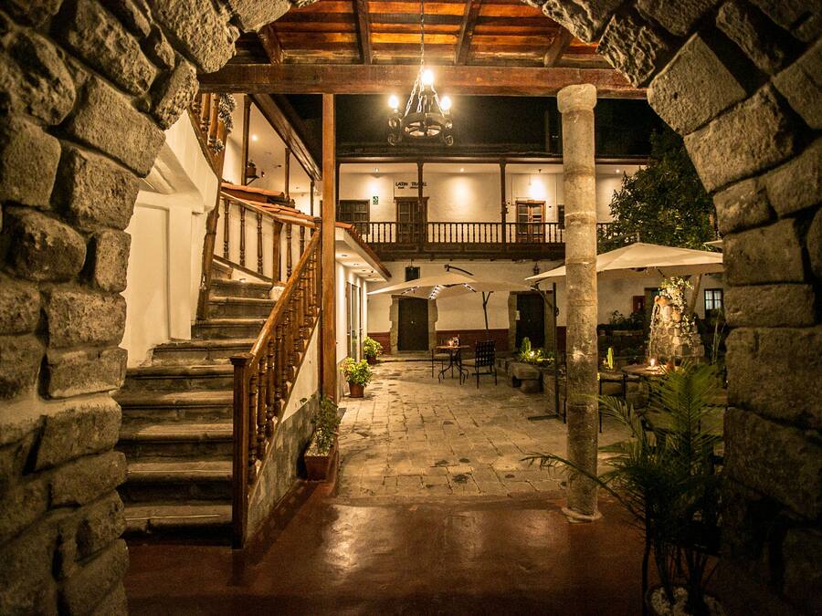 Fachada de la propiedad