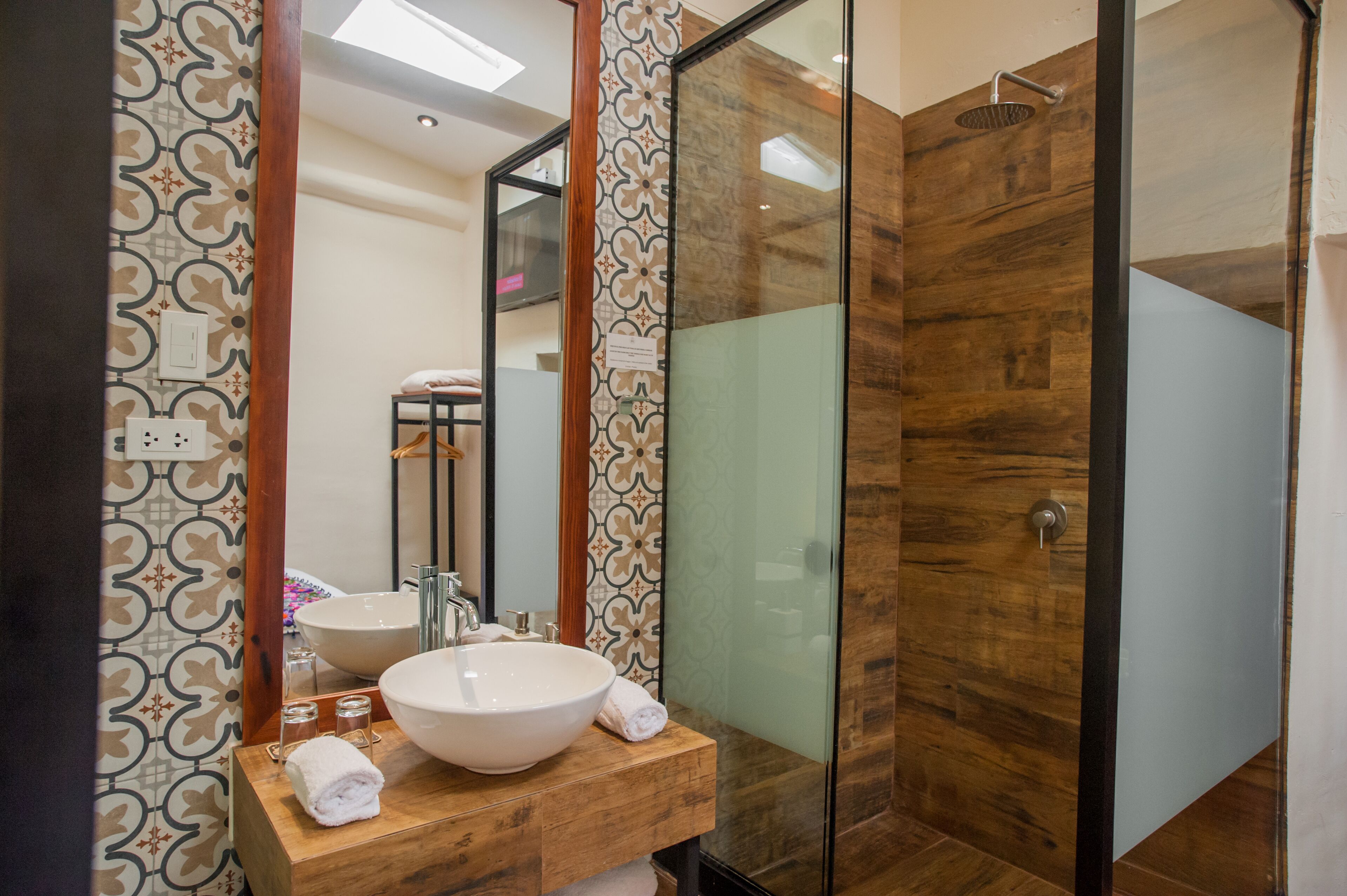 free toiletries, hair dryer, bathrobes, towels