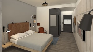 Comfort Single Room | Blackout drapes, soundproofing, iron/ironing board, WiFi (free)