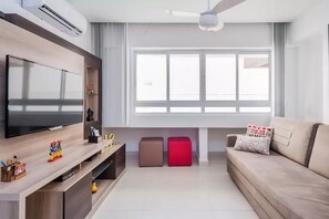 Apartment | Living area - Apartamento Tambau a Beira Mar (João Pessoa)