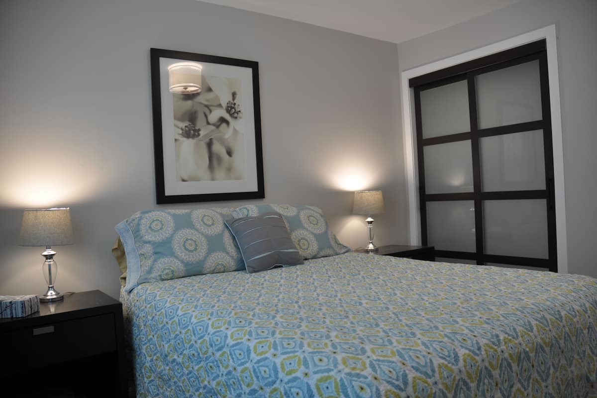 Premium Apartment, Valley View | Memory foam beds, desk, laptop workspace, iron/ironing board
