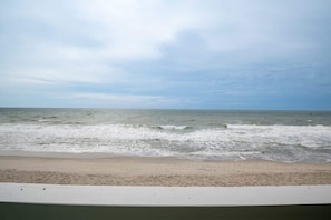 En la playa 