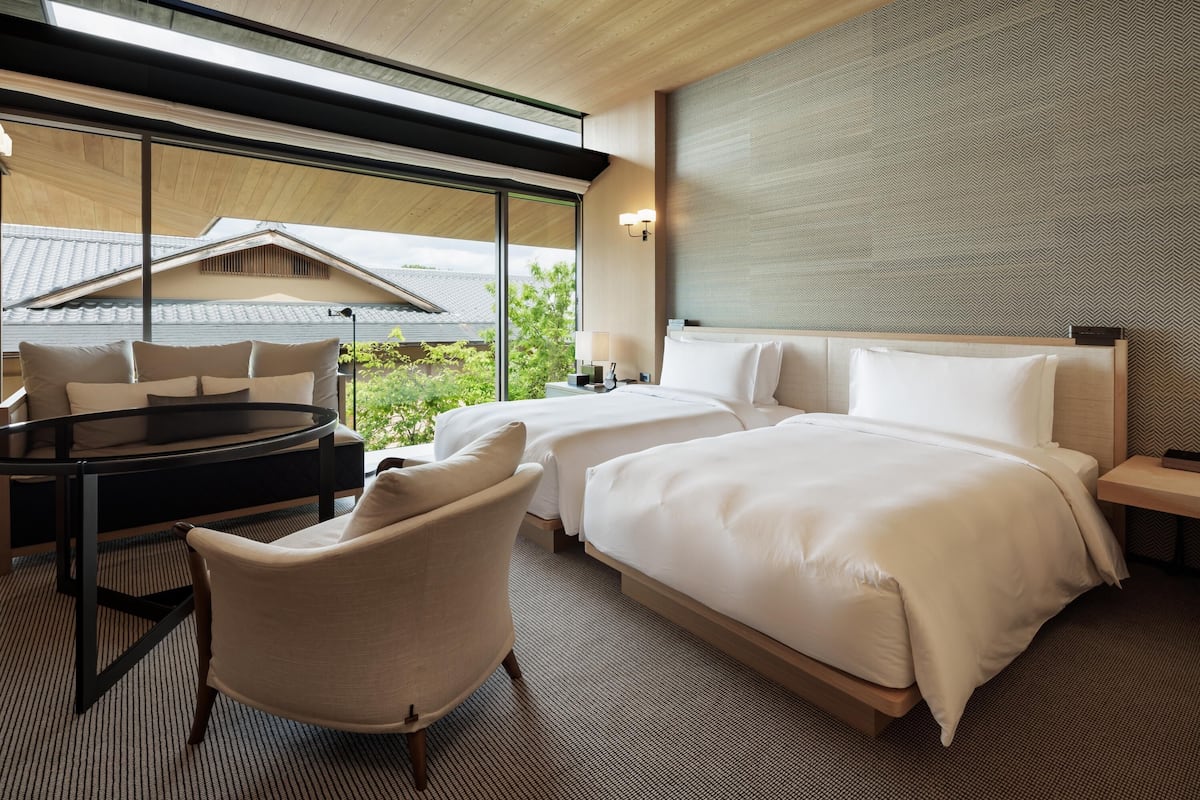 Room, 2 Single Beds, Garden View