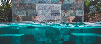 Modern Shipping Container With Beautiful Pool!